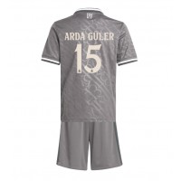 Camisa de time de futebol Real Madrid Arda Guler #15 Replicas 3º Equipamento Infantil 2024-25 Manga Curta (+ Calças curtas)